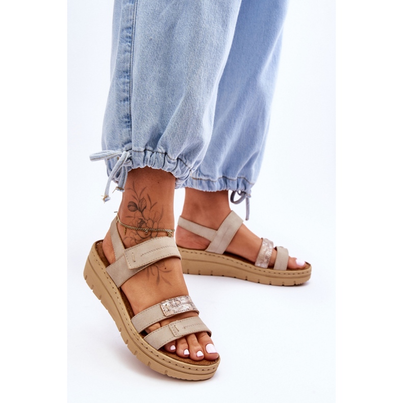 Step in style Sandali Modello Fresh Look 23-46011 Beige - Entra con stile