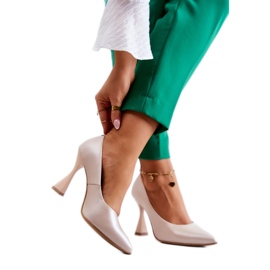 Lewski Shoes Décolleté da donna beige