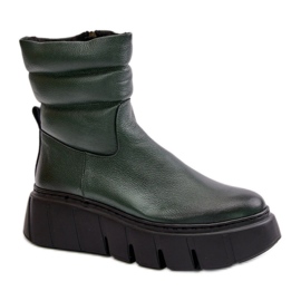 Stivaletti da donna Zazoo Verde Scuro