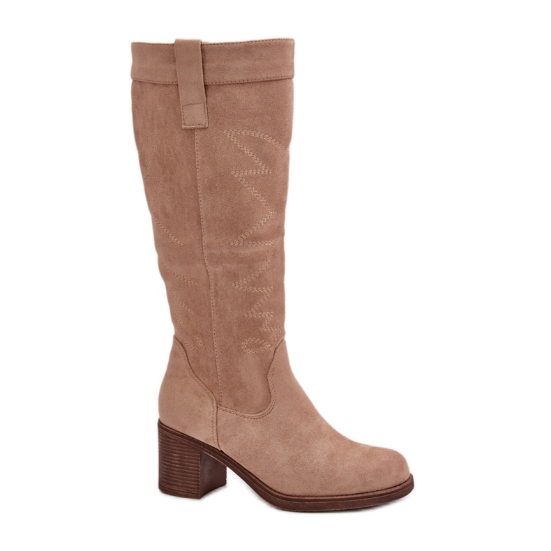 Step in style Stivali Modello Erisorae CHC321 Beige - Entra con stile