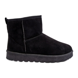 Doposci in camoscio nero