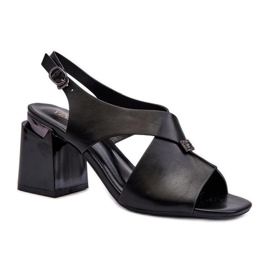 Step in style Sandali Modello Asellesa 62111 Nero - Entra con stile