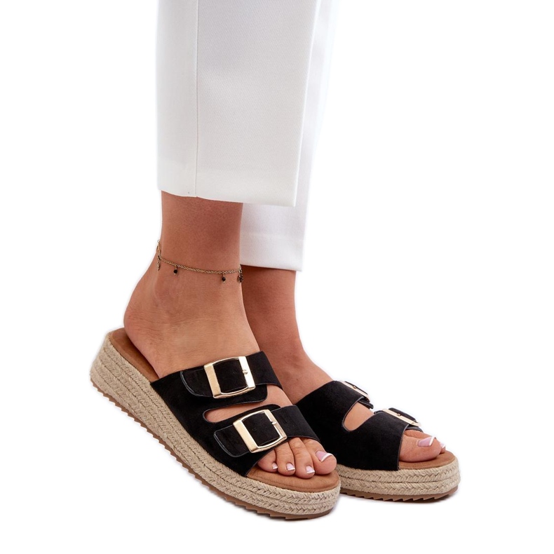 Sandalo Infradito Modello C-315 Nero