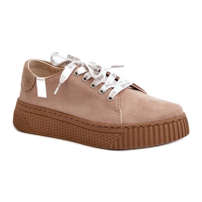 Sneakers modello Memory Foam System Big Star Dark Beige
