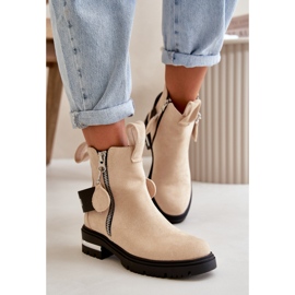Step in style Stivali Modello Calvaro NC1279 Beige - Entra con stile