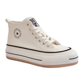 Scarpe da ginnastica modello Big Star bianche bianco