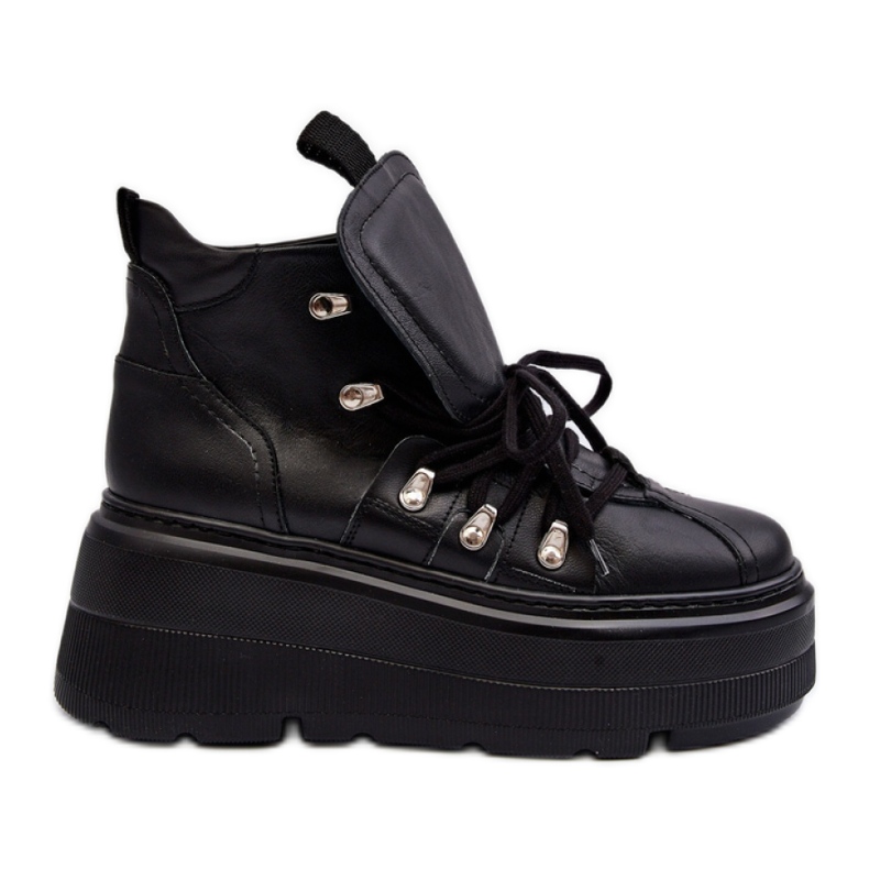 Scarpe Sportive Alte Modello Zazoo 3416 Nere nero
