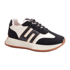 Scarpe sportive da donna alla moda nero
