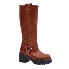 Stivali Modello Lewski Camel marrone