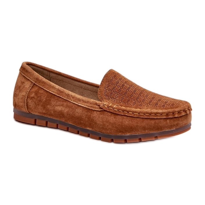 Mocassini Modello S.Barski LR755 Cammello marrone