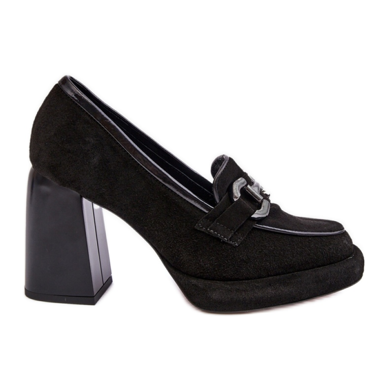 Décolleté da donna con decorazione Laura Messi 2706 500-173 nero