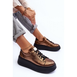 Scarpe sportive da donna Maciejka 06191-24 rame marrone