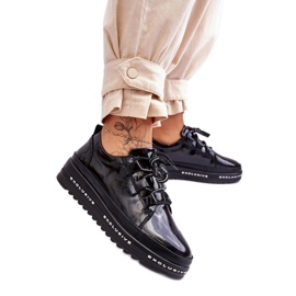 Scarpe sportive nere S.Barski LR592B nero