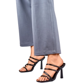 Infradito eleganti da donna 4772B nere nero