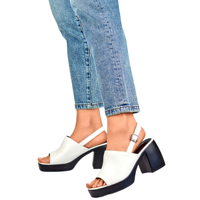 Sandali Modello GD-FL1630W Bianco bianca