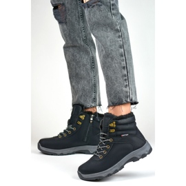 Scarpe da Trekking Modello 1696-1B Nero - PRIMO