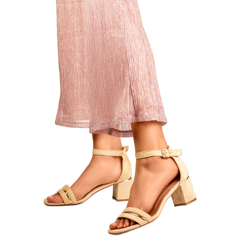 Sandali da donna 7212BE beige