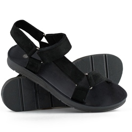Sandali sportivi da donna LEI530B nero