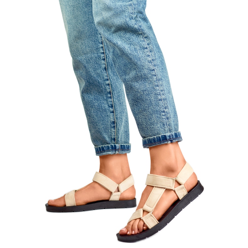 Sandali Modello LEI530BE Beige - PRIMO