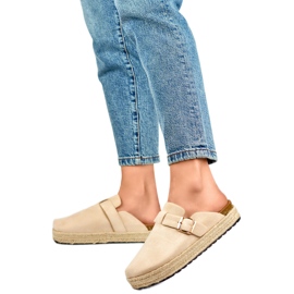 Espadrillas da donna DM802BE beige