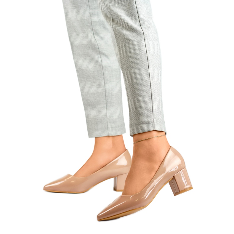 Décolleté Modello CIC-312A Beige - PRIMO