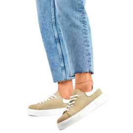 Scarpe sportive da donna GD-XF-113BE beige