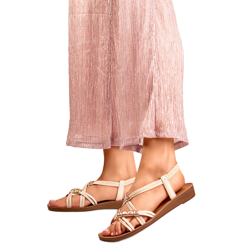 Sandali da donna PS06BE beige