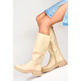 Stivali Modello ML2456BE Beige - PRIMO