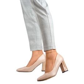 Décolleté Modello GD-FL486A-D.BE Beige