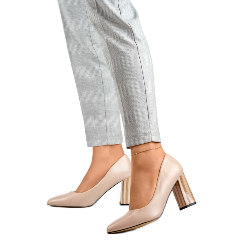 Décolleté Modello GD-FL486A-D.BE Beige