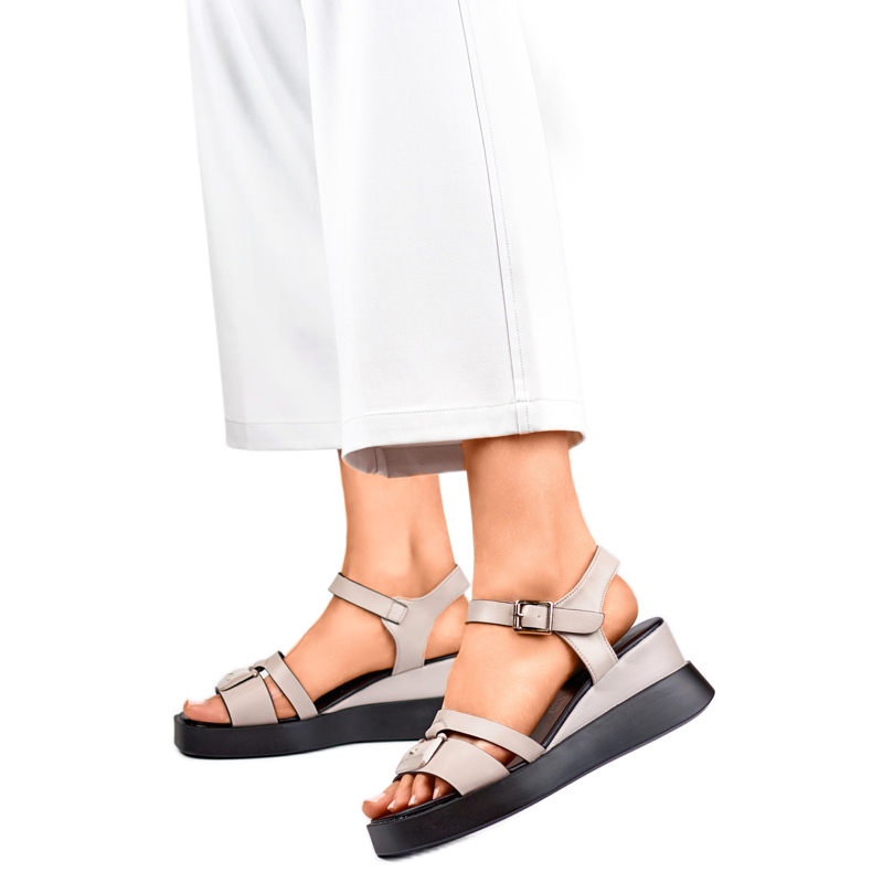 Sandali da donna GD-LH2001T Beige