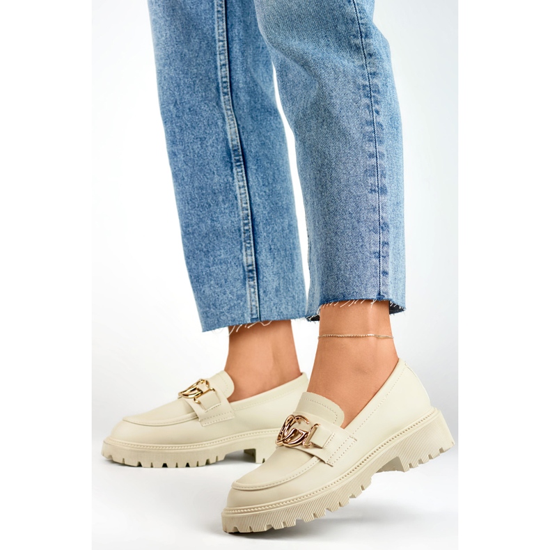 Scarpe Modello S8320-2BR Beige - PRIMO