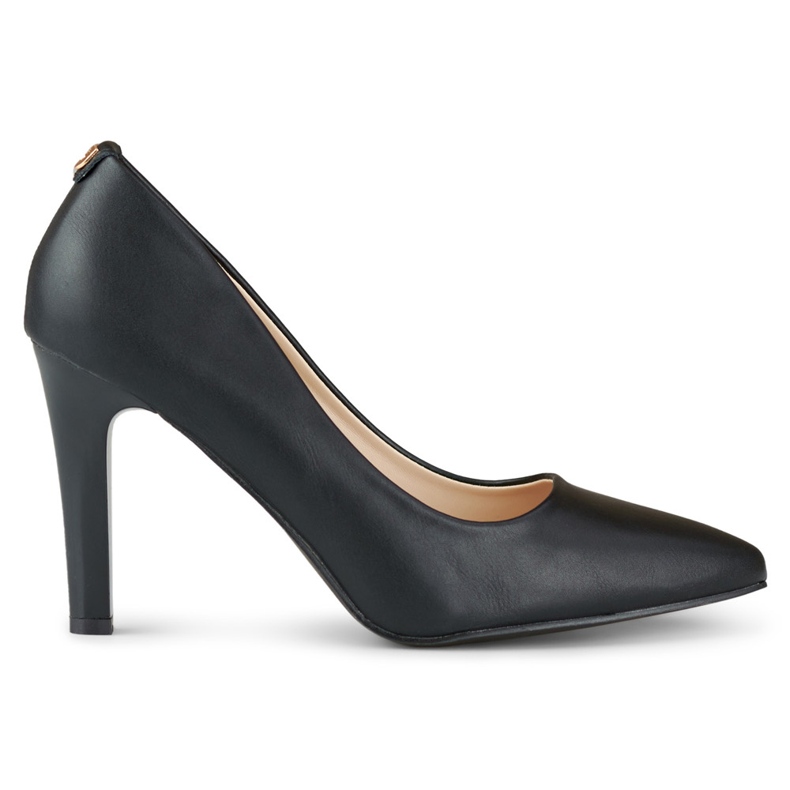 Scarpe con tacco da donna GD-FL360B, nere nero
