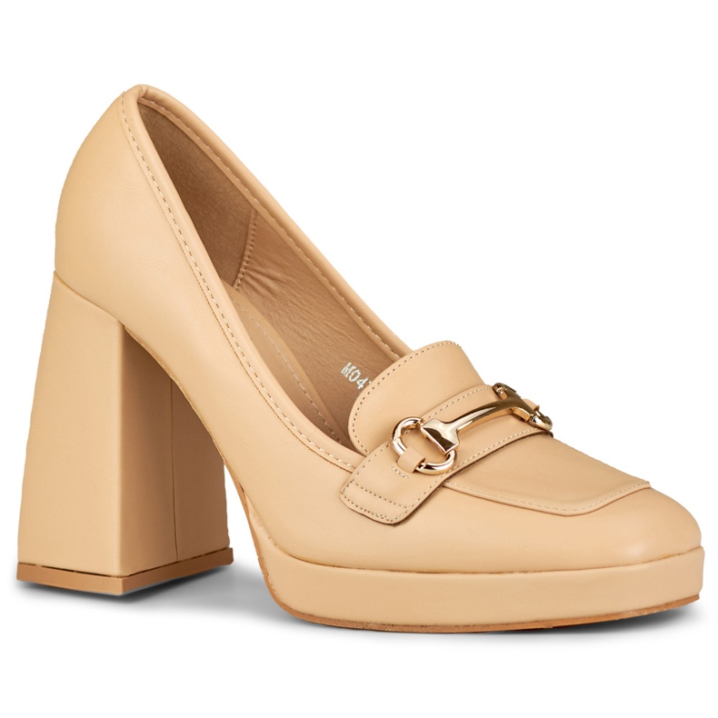 Décolleté da Donna con Decorazione M047-NU beige