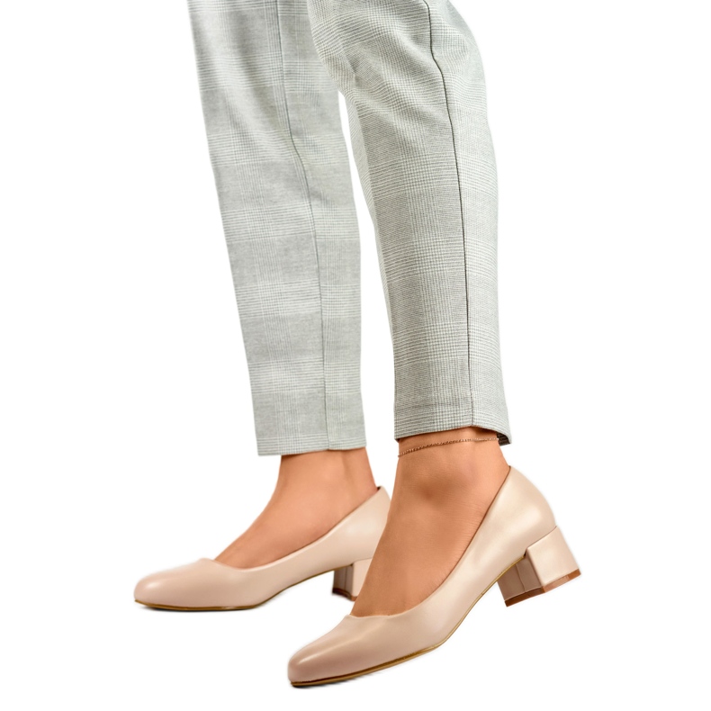 Décolleté da donna GD-FL490A-D.BE beige