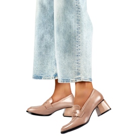 Décolleté da donna GD-FL471BE beige