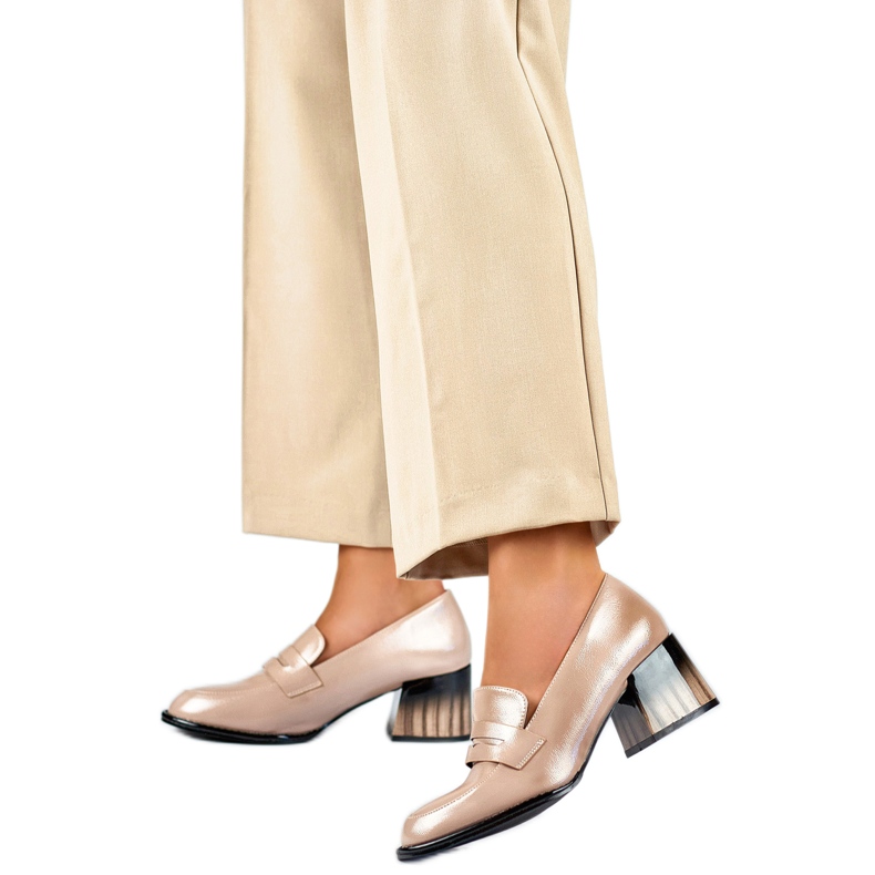 Décolleté da donna GD-FL443A-D.BE beige