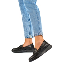 Mocassini da Donna Neri 25-7937B nero