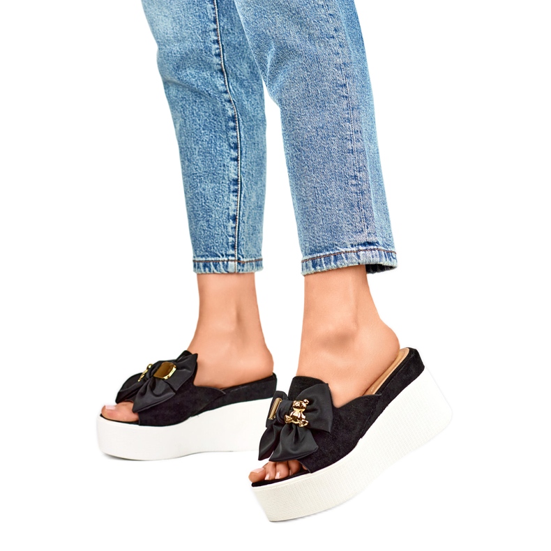 Infradito da Donna Nere 8082B nero