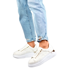 Scarpe sportive da donna A-91BE beige