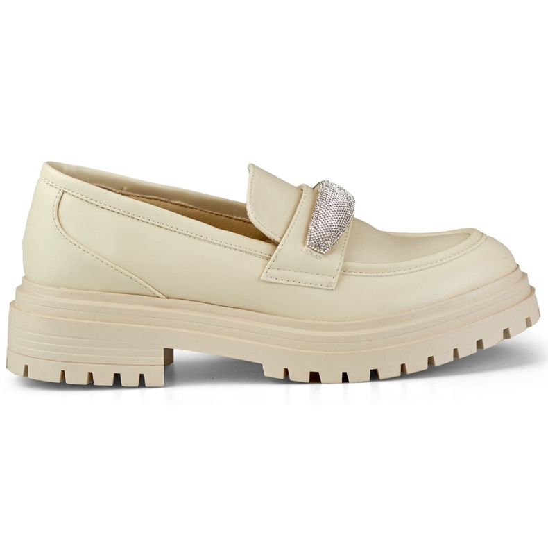 Scarpe da donna con decorazione 7961BE beige