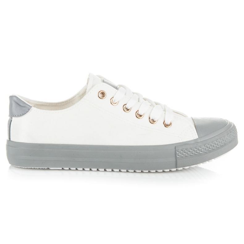 Seastar Scarpe Da Ginnastica Legate Su Una Piattaforma Colorata bianca