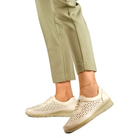 Scarpe da donna 8615-4BE beige