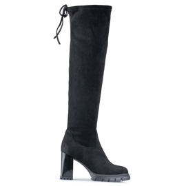 Stivali sopra il ginocchio da donna GD-FL3032 nero