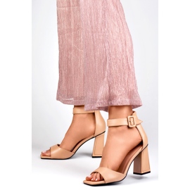 Sandali da donna X8195NU beige