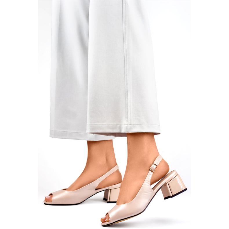 Décolleté da donna GD-FL1395L.BE beige