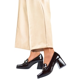 Décolleté da donna 24-12322B nero