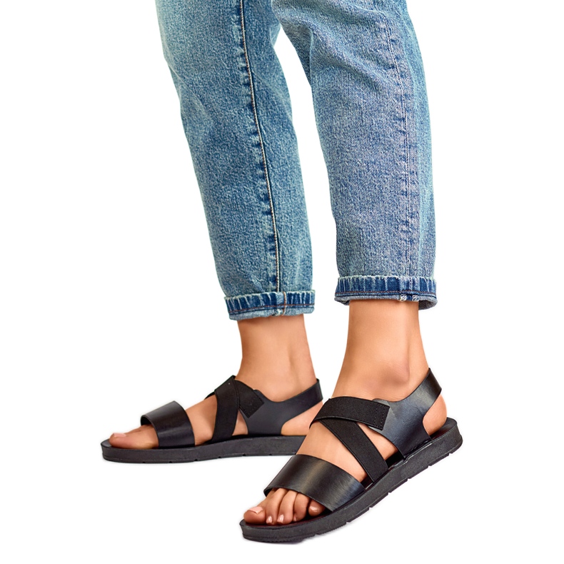 Sandali da donna LEI527B nero