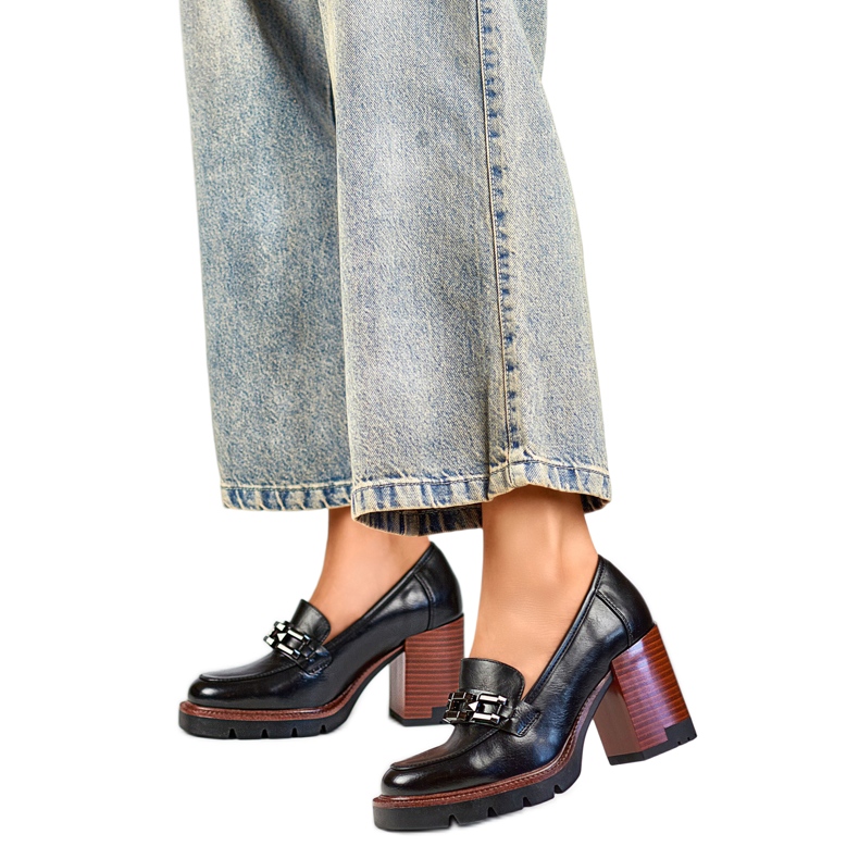 Décolleté da donna 24-2-12278B nero