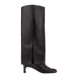 Marco Shoes Stivali larghi Cleo nero